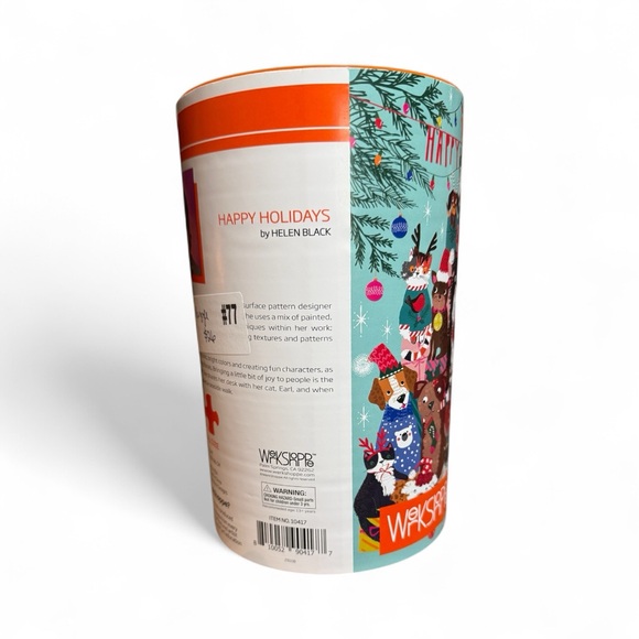 New- 500 Piece Christmas Festive Cat & Dog Puzzle- Holiday - Picture 3 of 6